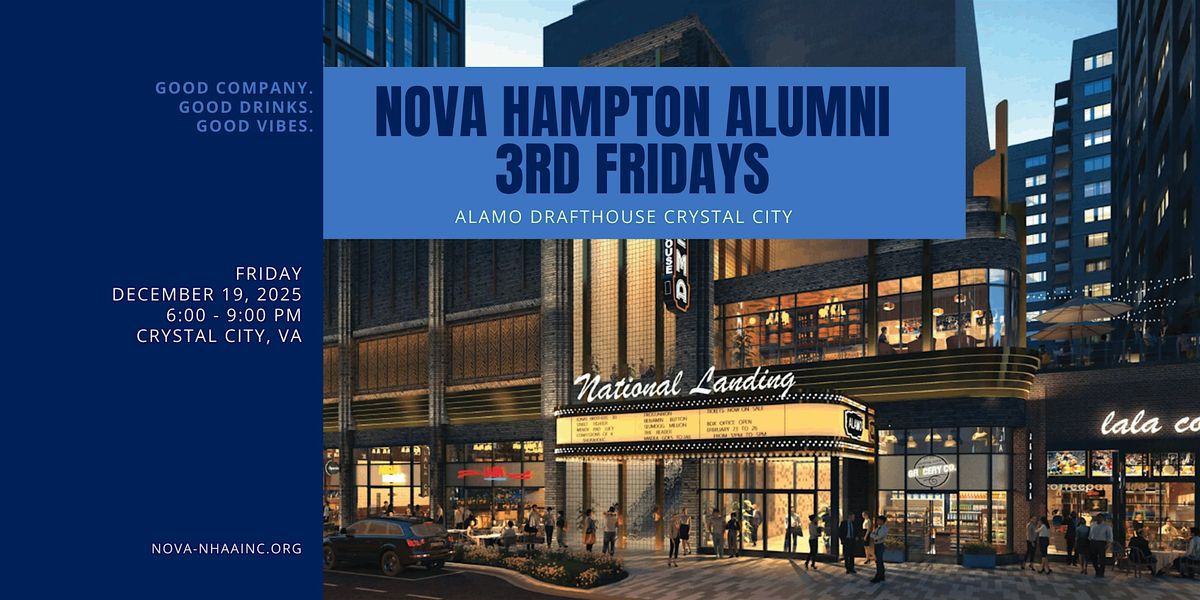 NOVA Hampton Alumni 3rd Fridays