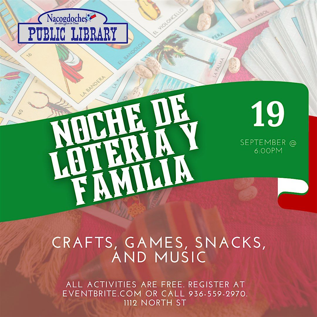Noche de Loteria y Familia