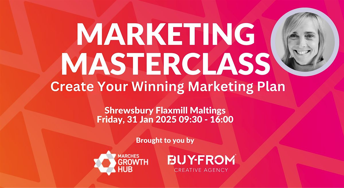 Marketing Masterclass | Create Your Winning Marketing Plan