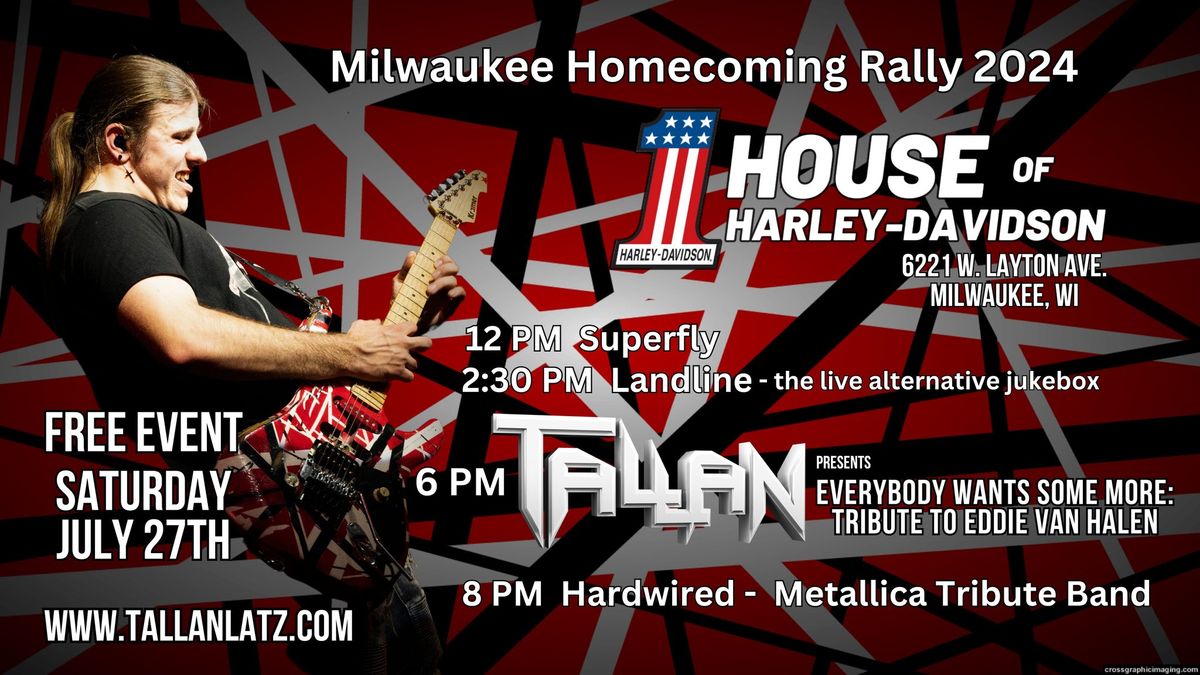 LIVE at House Of Harley: Everybody Wants Some More: Tribute To Eddie Van Halen 