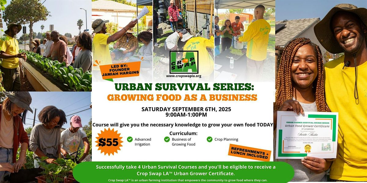 Urban Survival: Growing Food As a Business