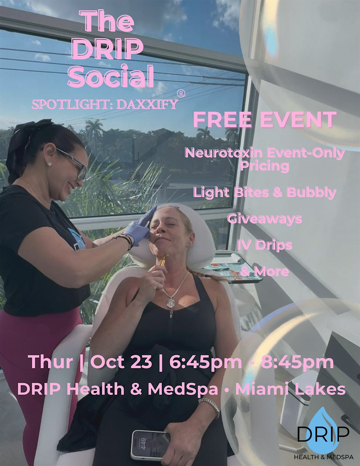 The DRIP Social : Pink Edition