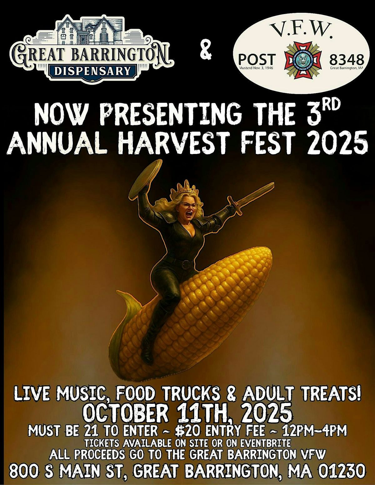 Great Barrington VFW Annual Harvest Festival 2025