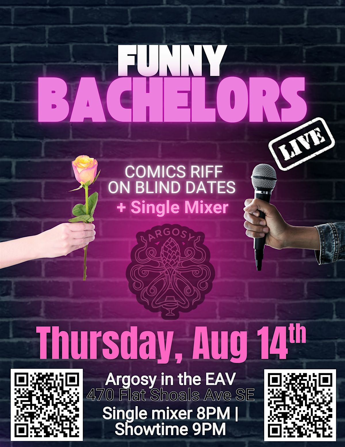 ATL Funny Bachelors: Blind Dating while Comedians Crash It