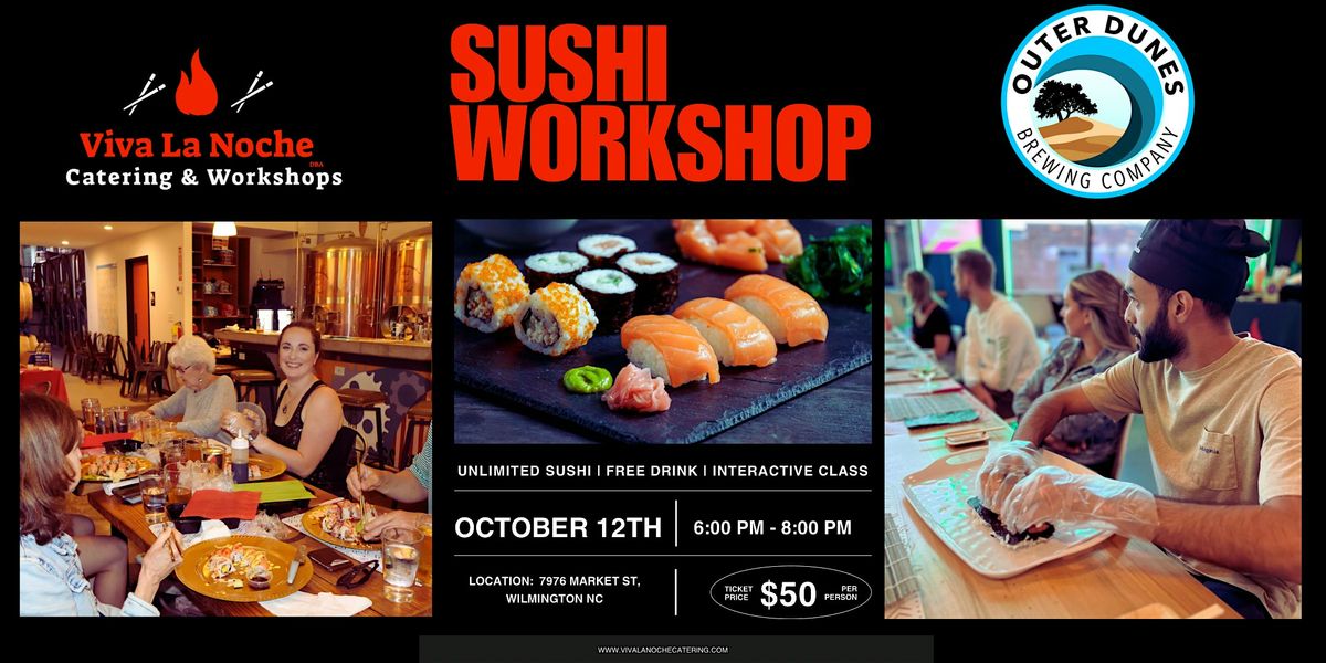 Sushi Workshop Outer Dunes Brewing Company