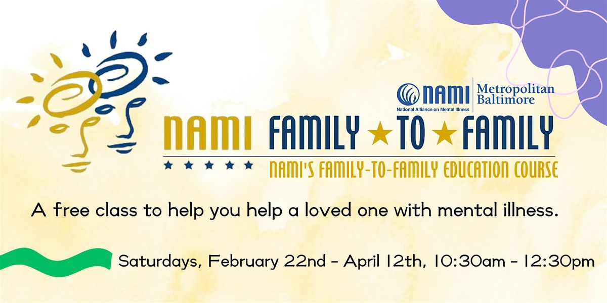 NAMI Family-to-Family Mental Health Class