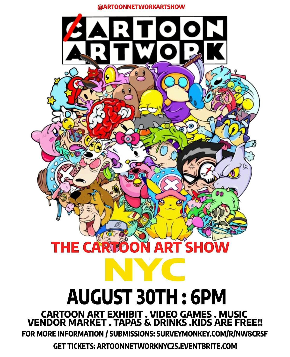 ARTOON NETWORK : The Cartoon Art Show : NYC