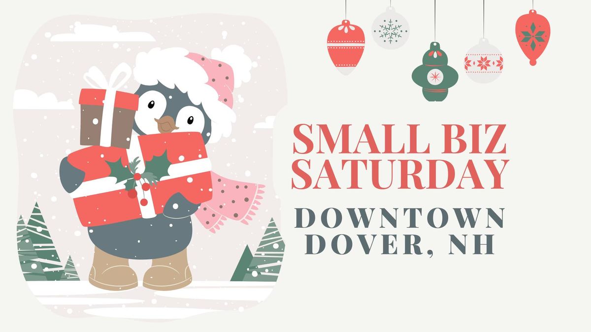 Small Business Saturday in Downtown Dover