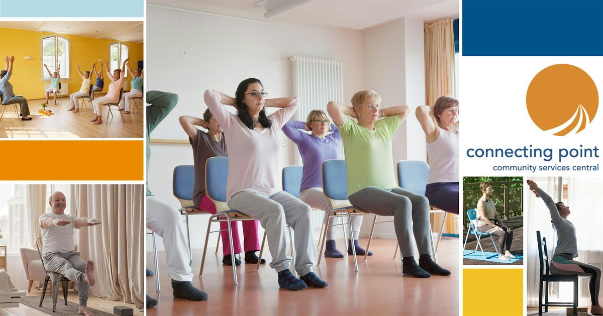 Chair Yoga (Tuesdays December 2, 9 and 16 -Zoom)