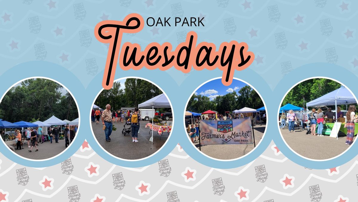 Tuesdays @ Minot Farmers Market |  4pm - 7pm