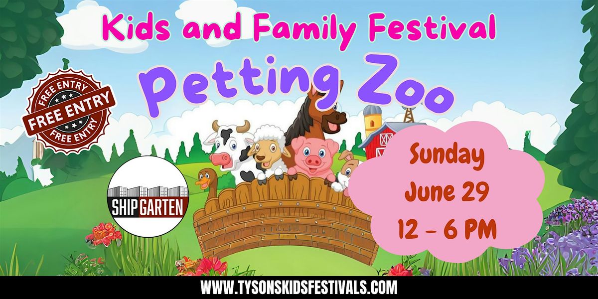 Petting Zoo Hosts Kids and Family Festival