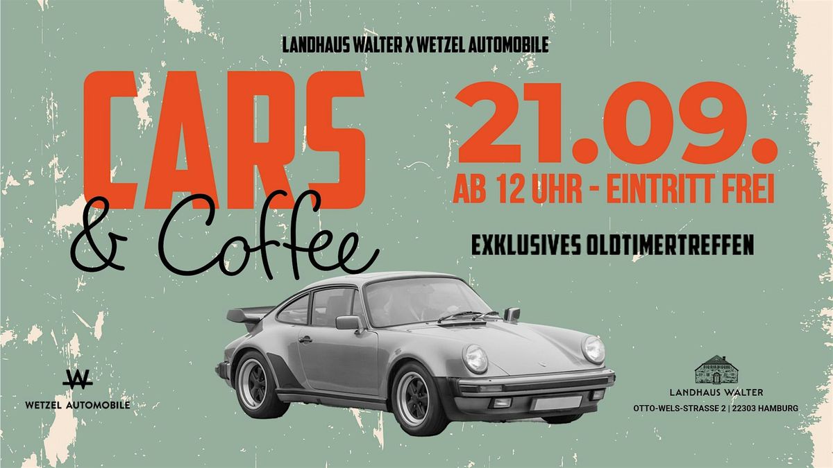 Cars & Coffee \u2013 Oldtimertreffen im Stadtpark \u2013 Kaffee. Klassiker. Charakter