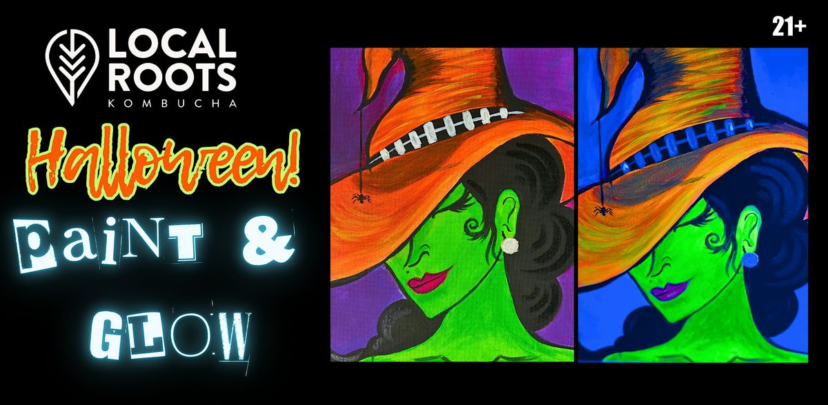 Witchy Poo - Halloween Neon Paint and Sip Night