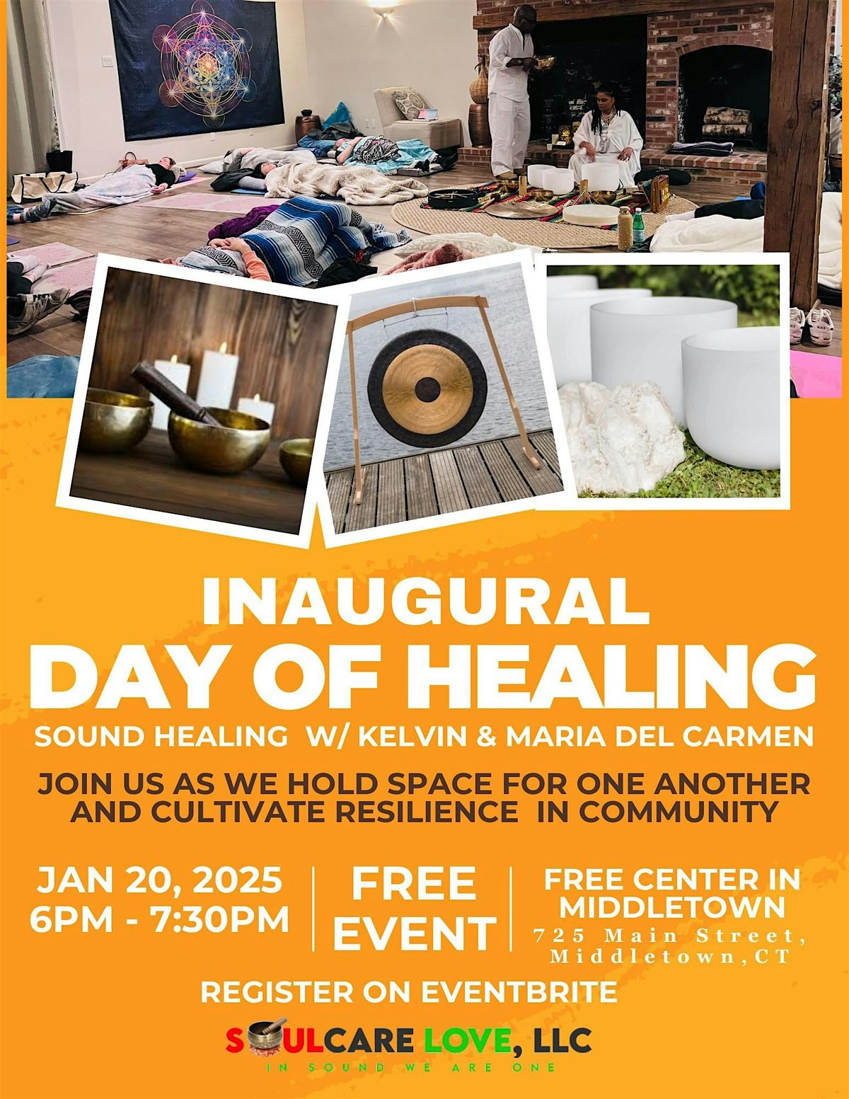 Inaugural Day of Healing w\/ Kelvin Young & Maria Del Carmen Rodriguez