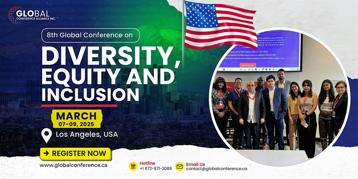 8th Global Conference on Diversity, Equity and Inclusion (GCDEI)