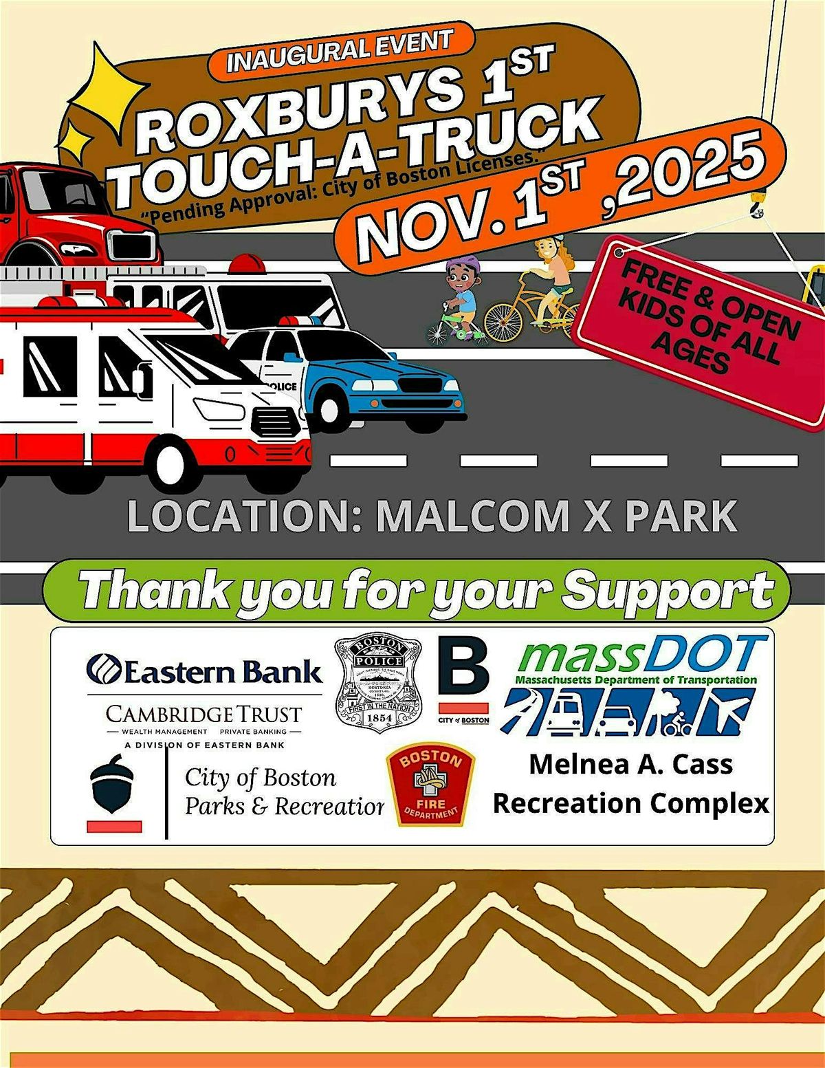 Roxbury 1st Touch a Truck presented by Roxbury Roots Montessori