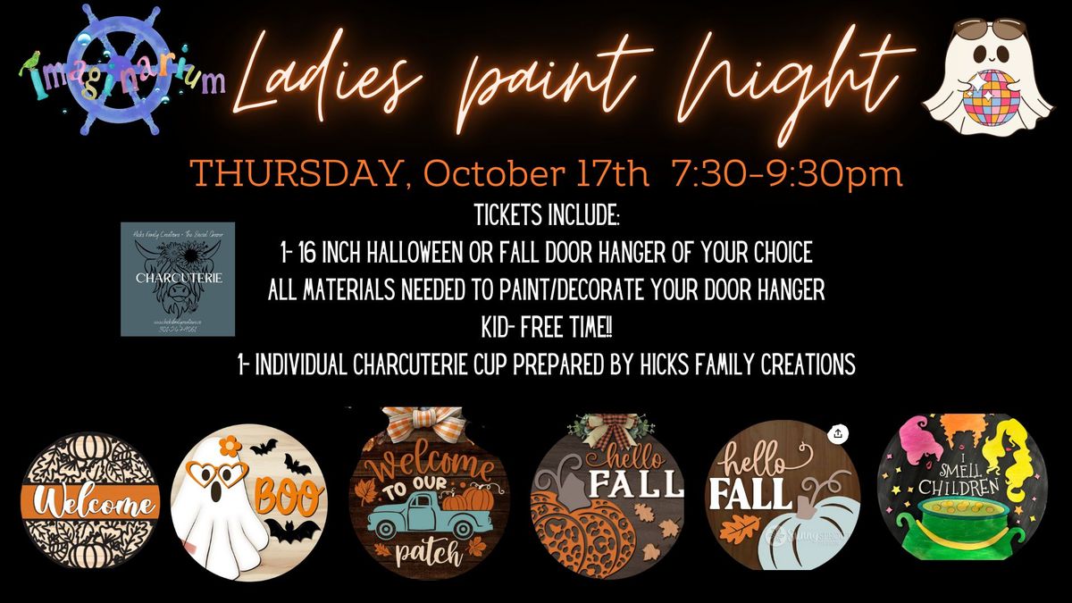 FALL\/HALLOWEEN LADIES PAINT NIGHT