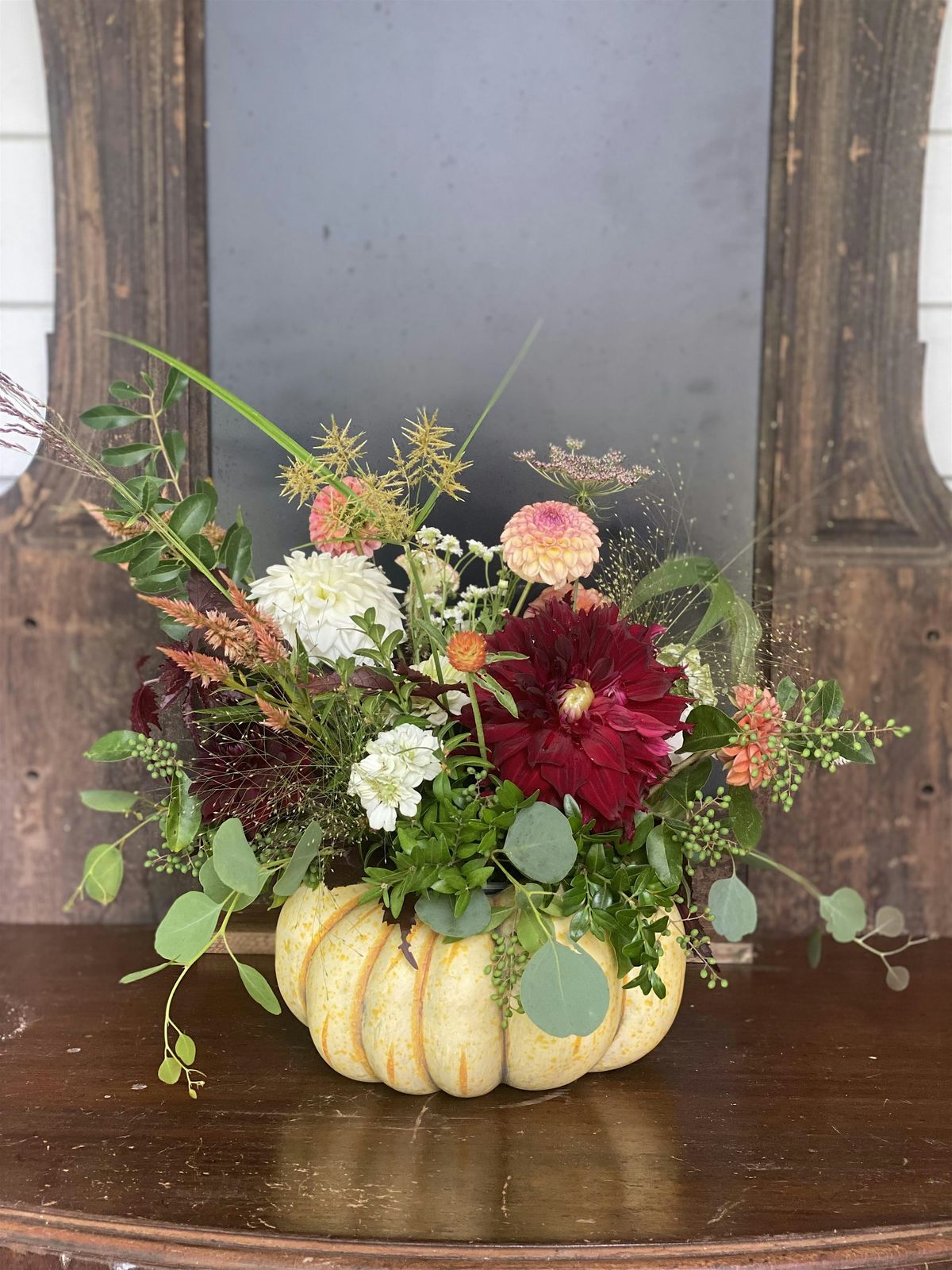 Autumn Pumpkin Floral Workshop