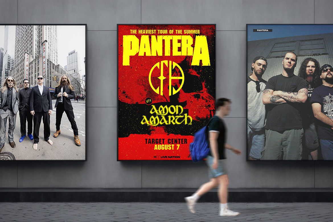 Pantera with Amon Amarth