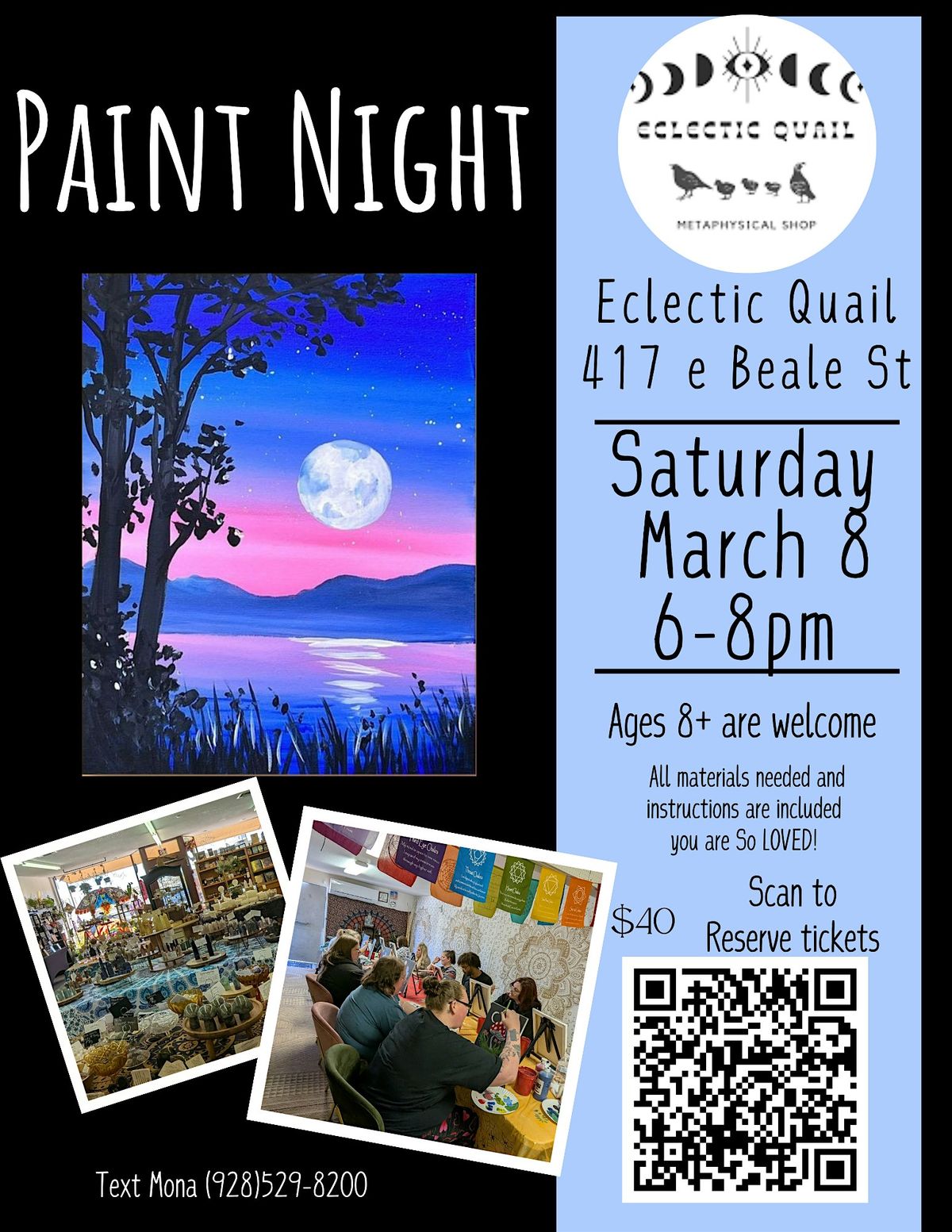 Paint Night @ Eclectic Quail Landscape