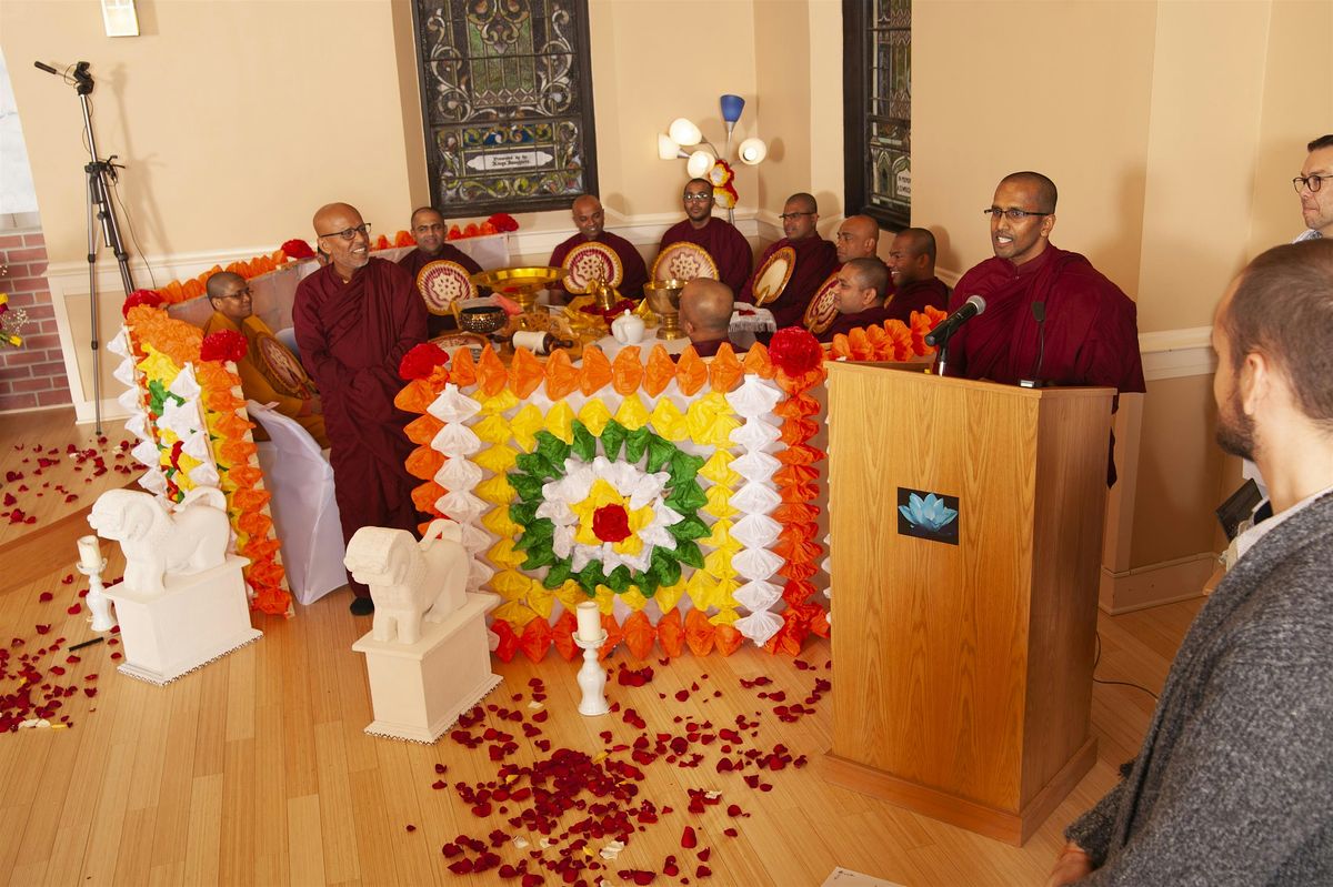 New Year Blessing at Blue Lotus Temple - Monk Sponsorship