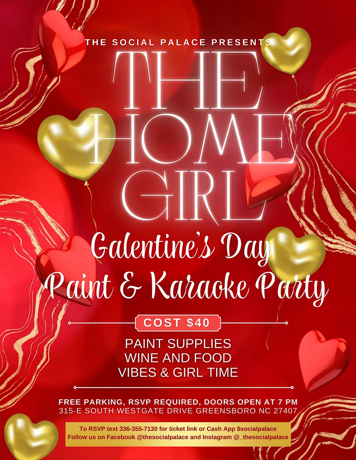 Galentine's Paint and Sip with Karaoke