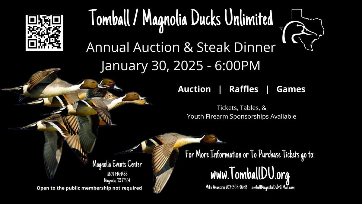 Annual Auction and Steak Dinner