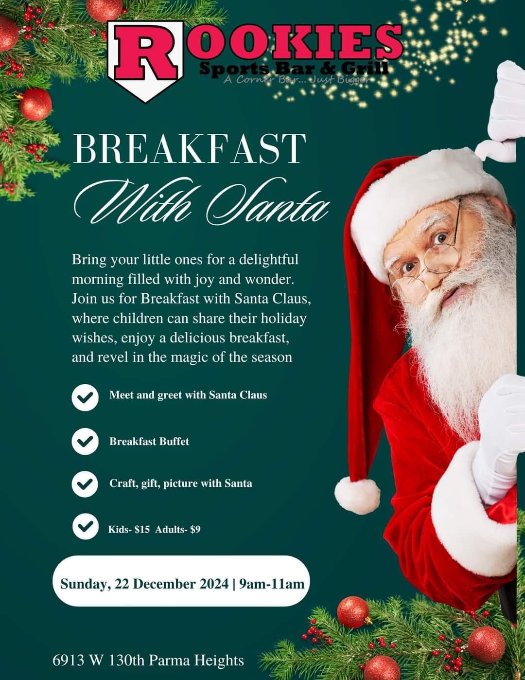  Breakfast with Santa