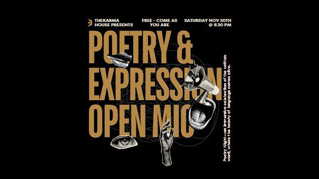 Poetry & Expression Open Mic