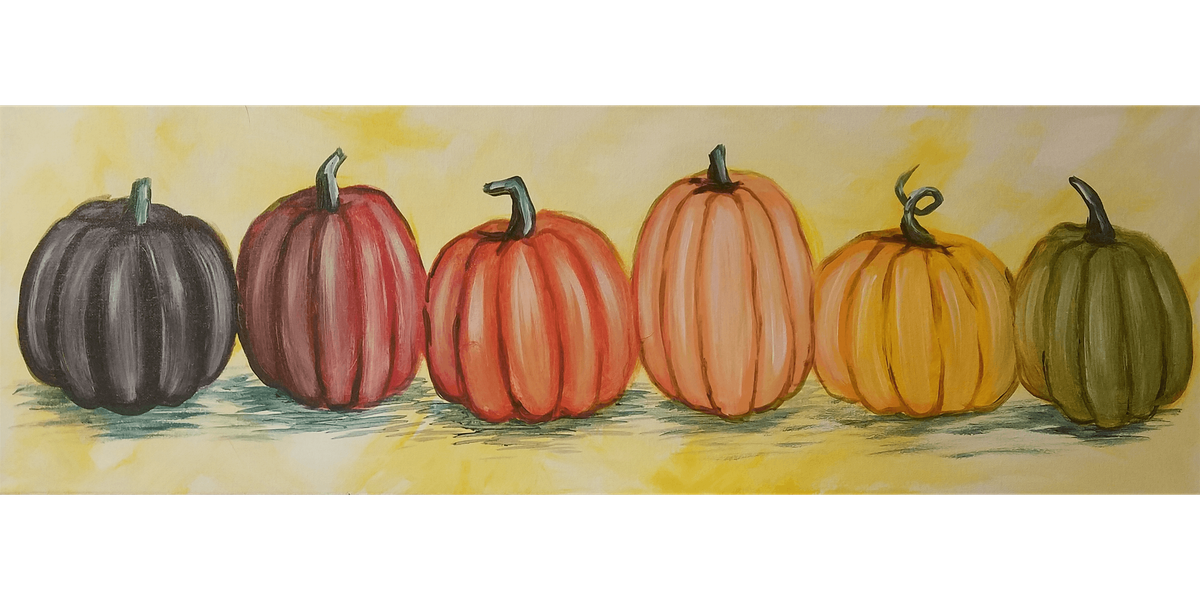 Prismatic Pumpkins - Paint and Sip in Tyler | Classpop!\u2122