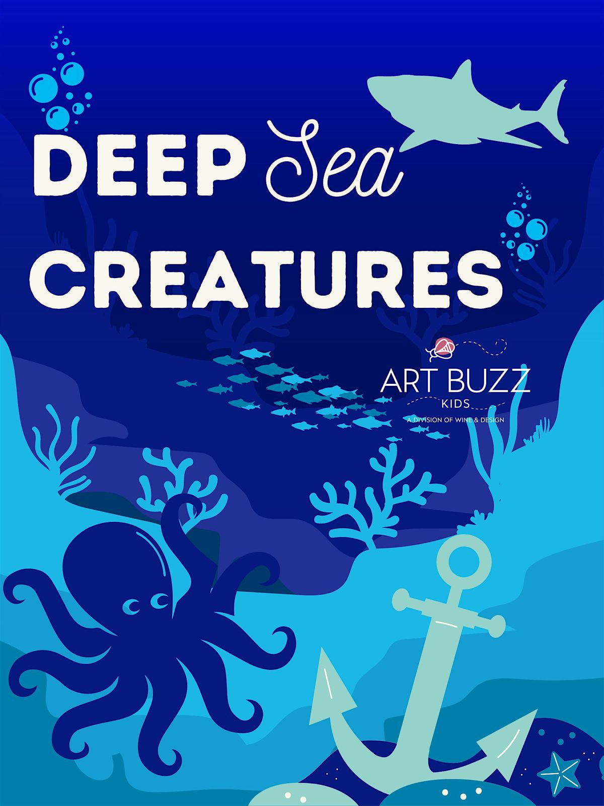 Kids Summer Art Camp: Deep Sea Creatures