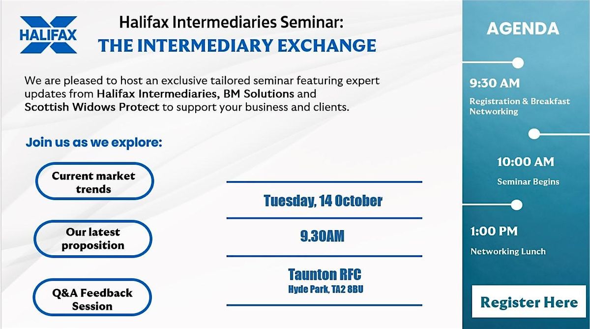 Halifax Intermediary Seminar: The Intermediary Exchange