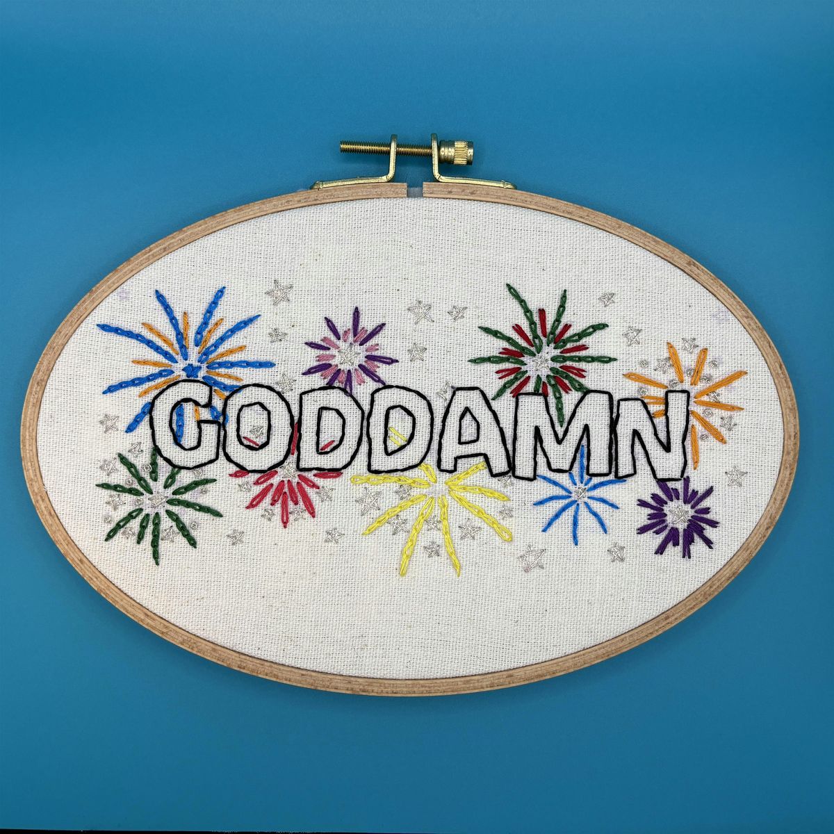 Embroider a Decorative Hoop