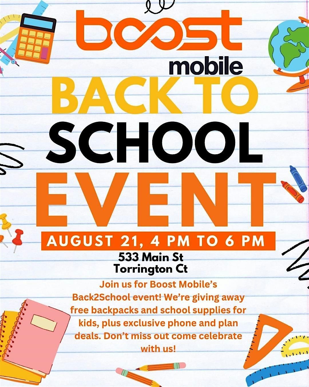 Back to School Boost Event Welcome to the Back to School Boost Event! Come