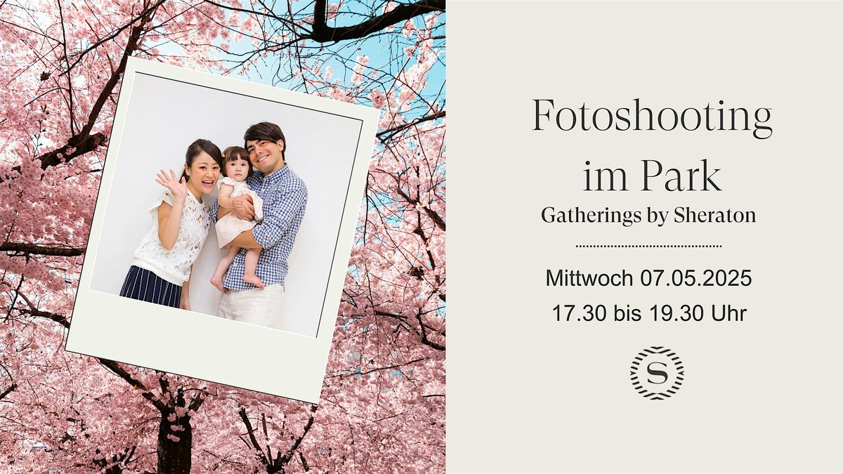 Fotoshooting im Park