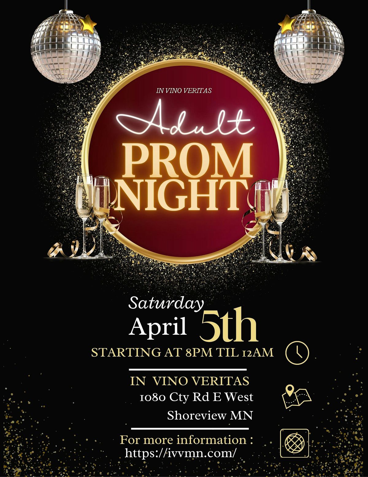 Adult Prom Night Presented by In Vino Veritas