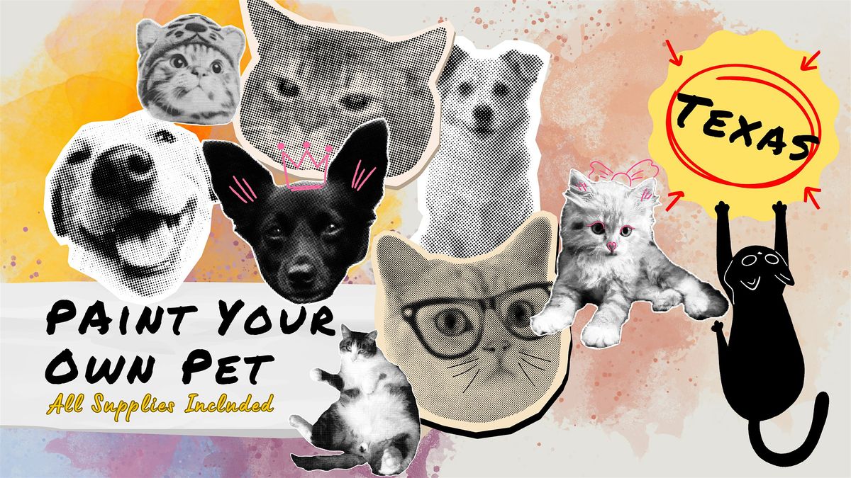 Paint Your Own Pet **Texas**