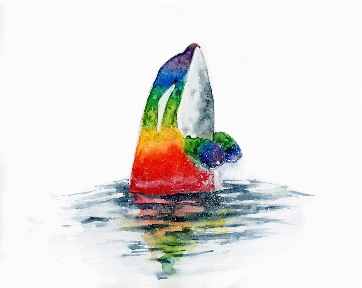 Watercolor 101: Rainbow Orca