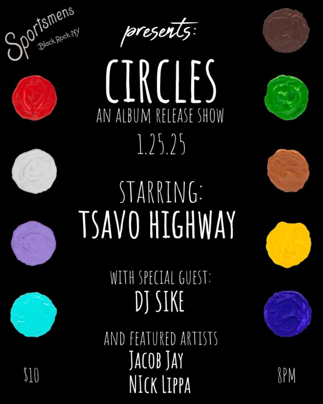 Circles: a Tsavo Highway album release show 