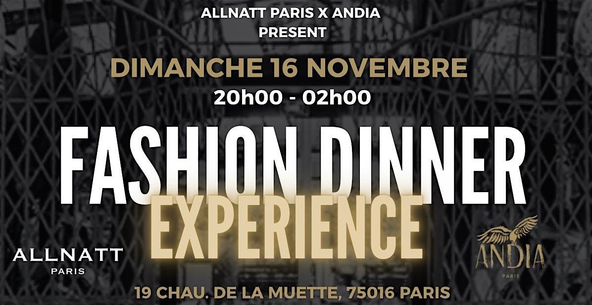 Fashion Dinner Experience