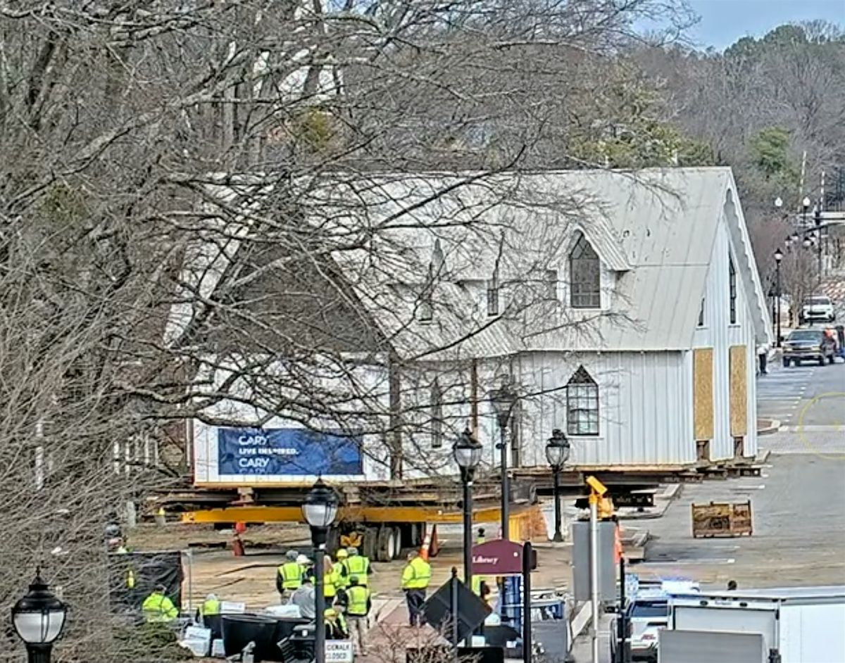 Moving a whole house: Preservation in Cary