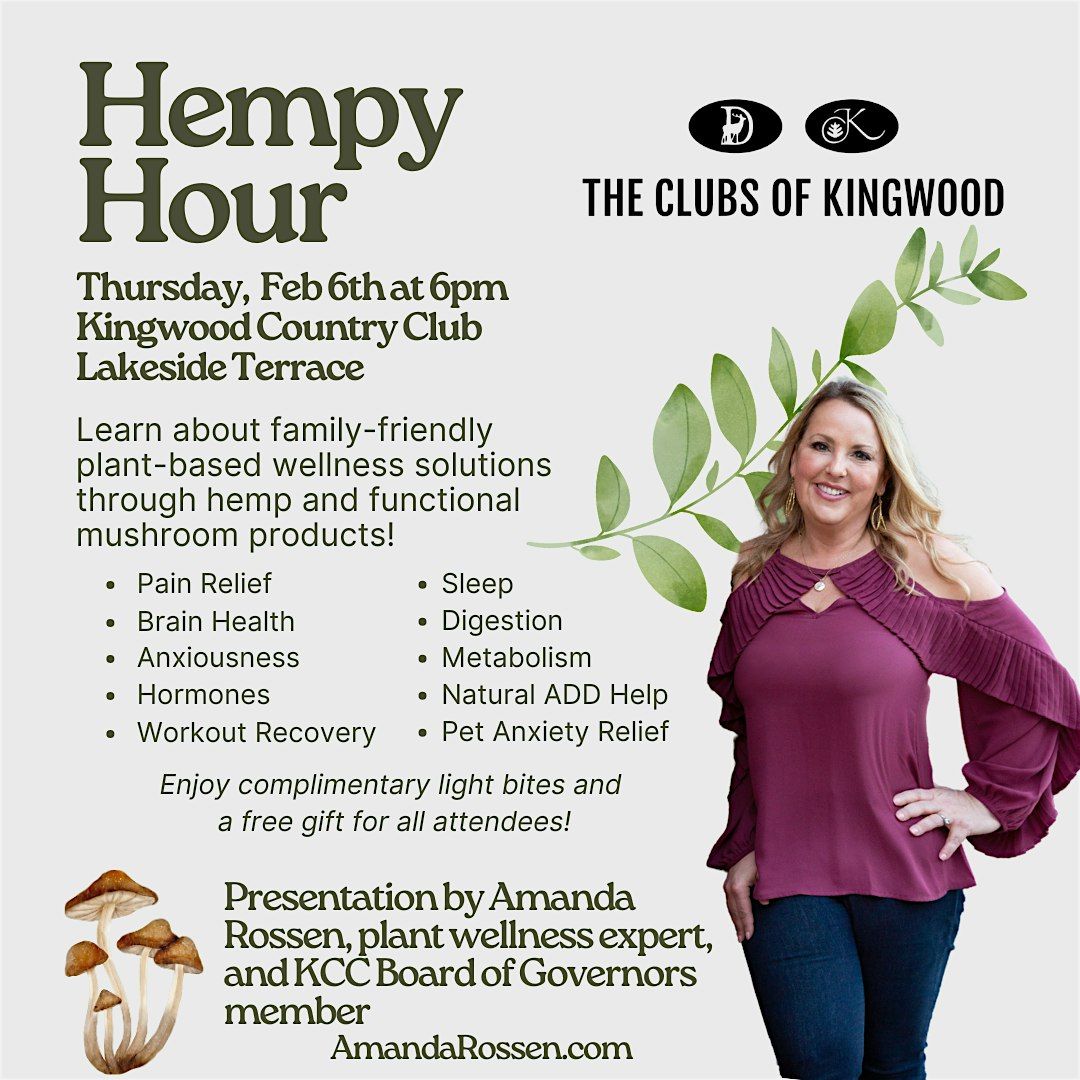 Hempy Hour at the Kingwood Country Club