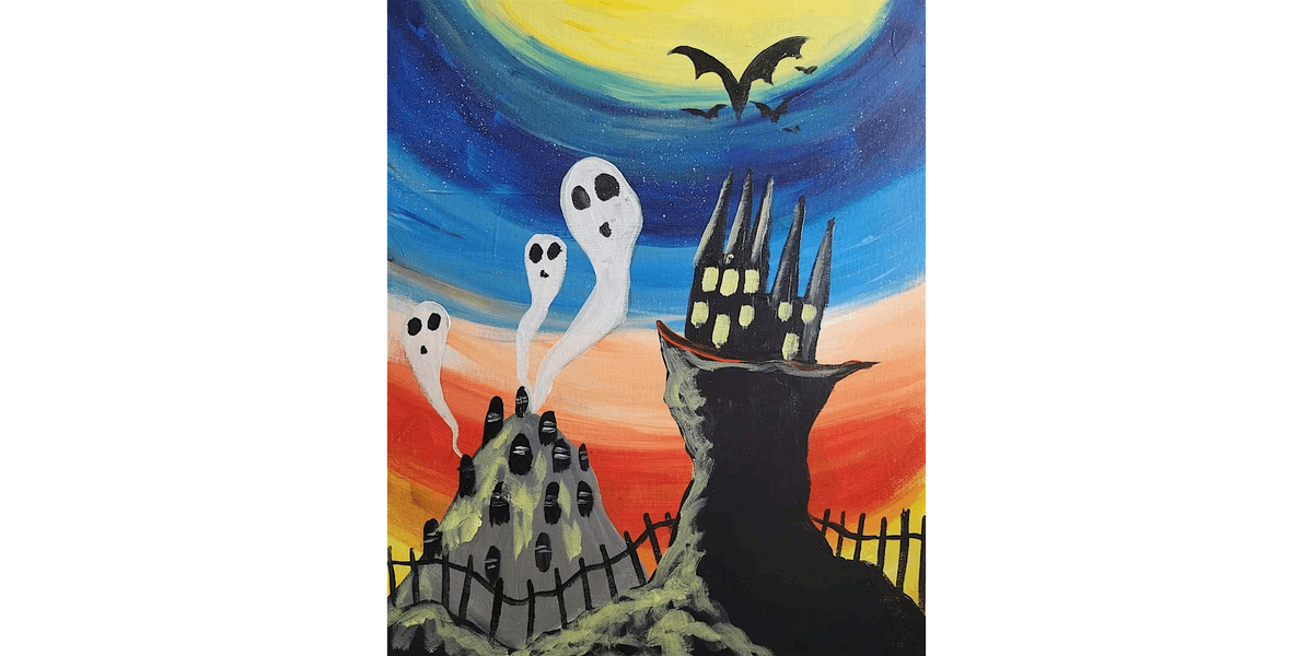 Ghouls Ascend - Paint and Sip in Boston | Classpop!\u2122