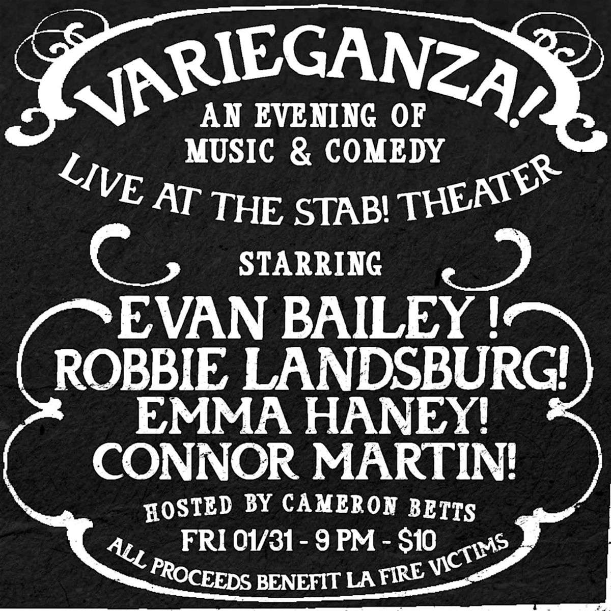 Varieganza! - A Comedy and Music Variety Show