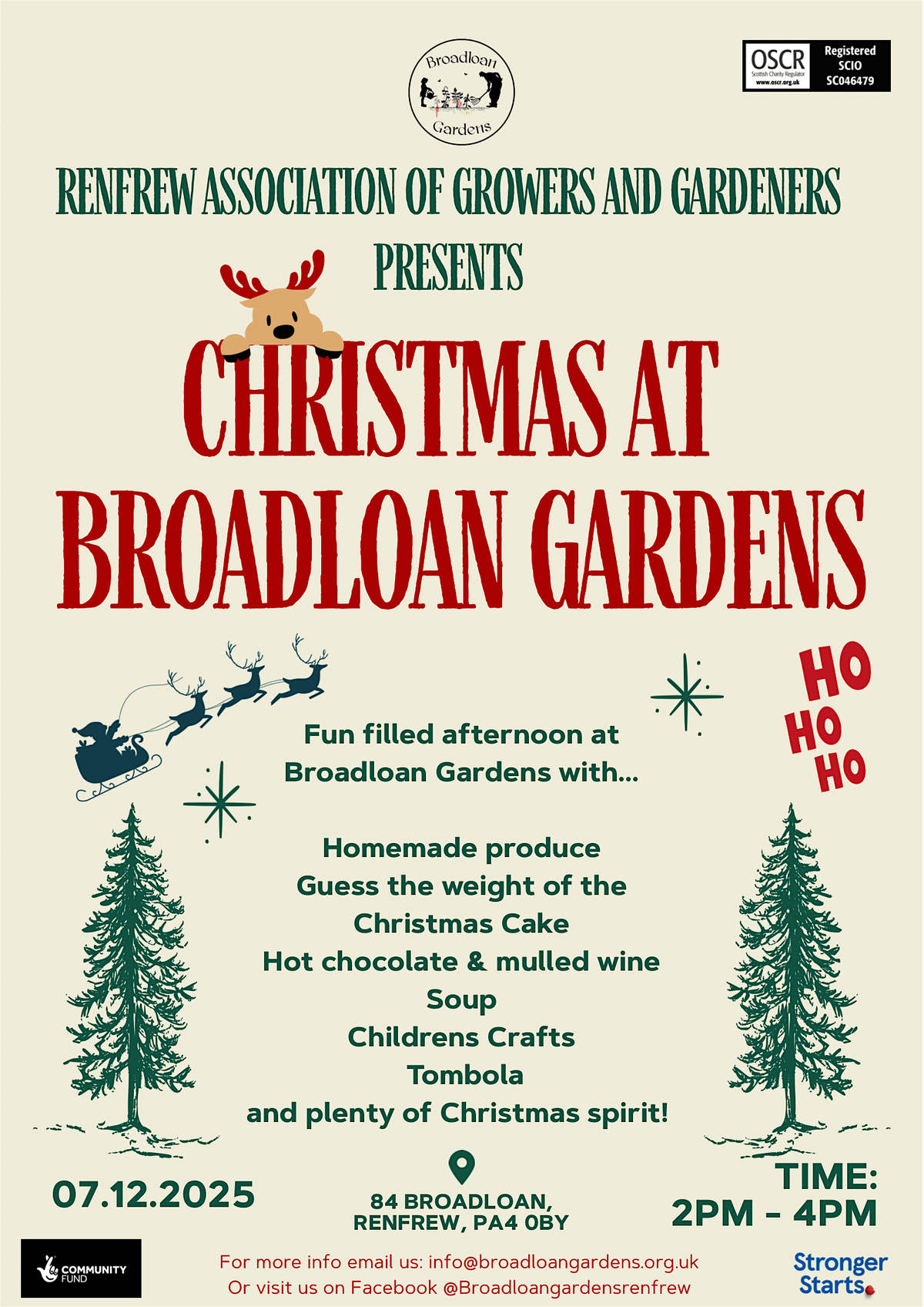 Broadloan Gardens Christmas event