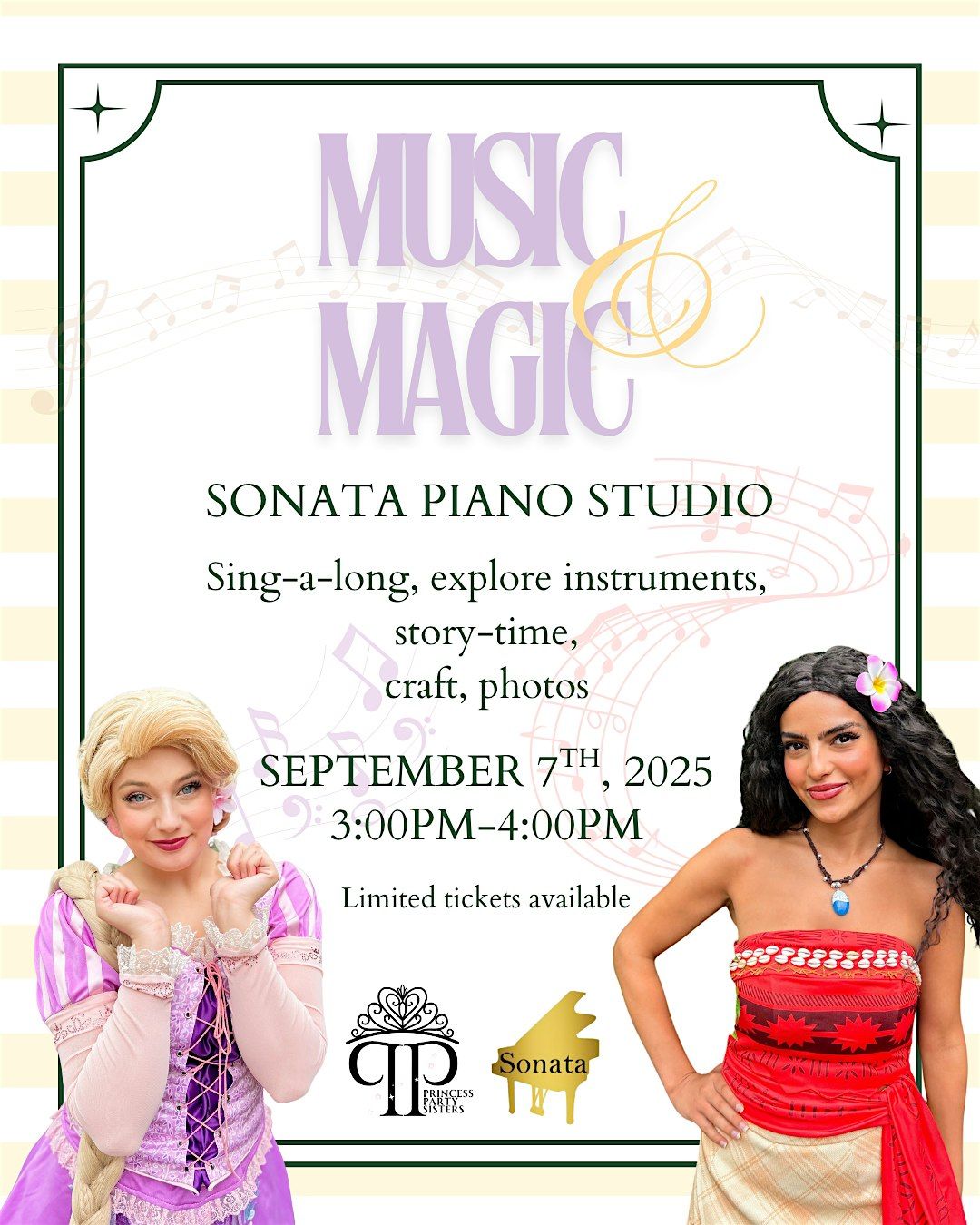 Music and Magic with the Tower and Island Princesses