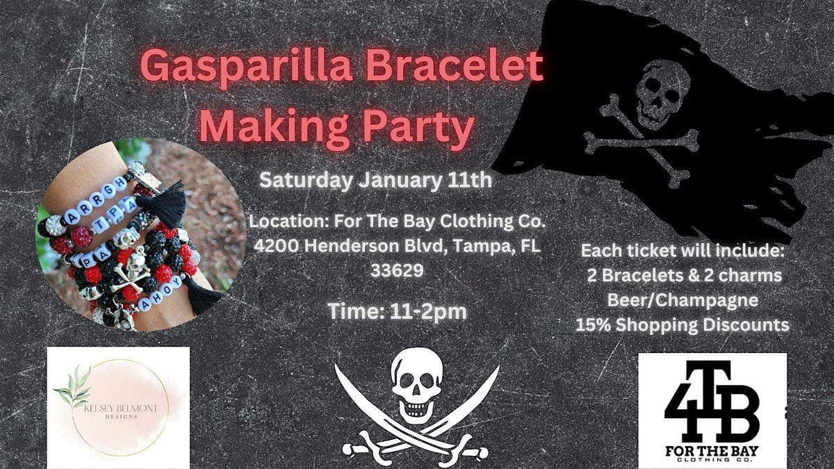 Bracelet Bar Pop up: Gasparilla Edition