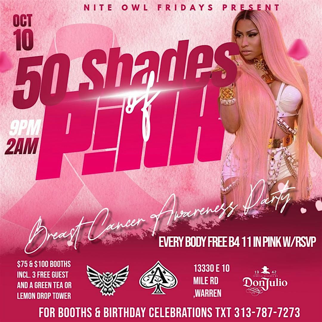 50 Shades of Pink