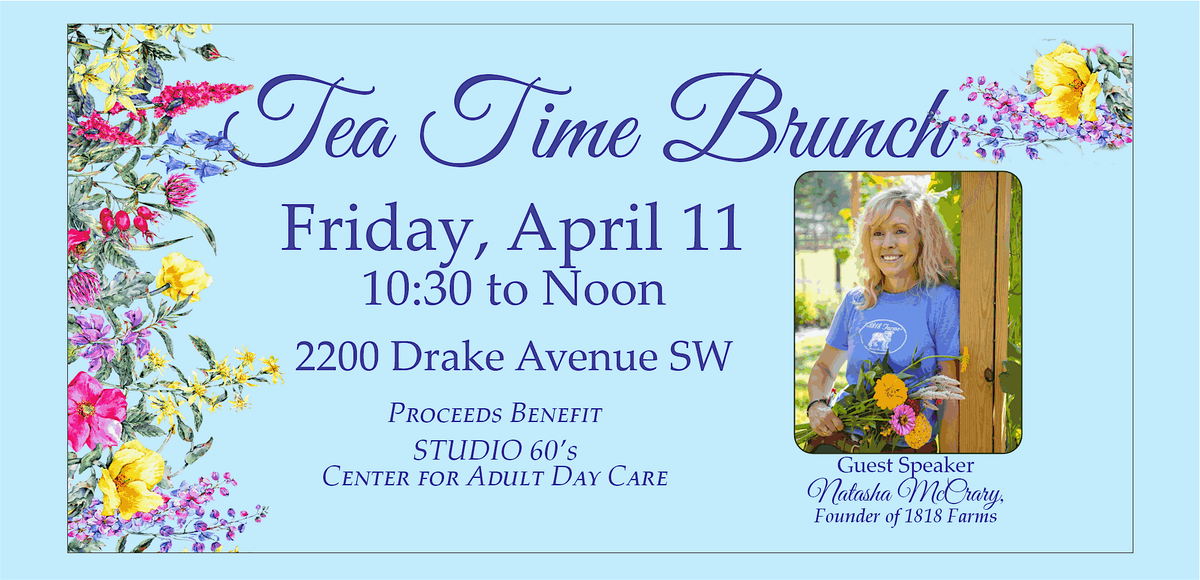 Tea Time Brunch - Benefit for Center for Adult Day Care