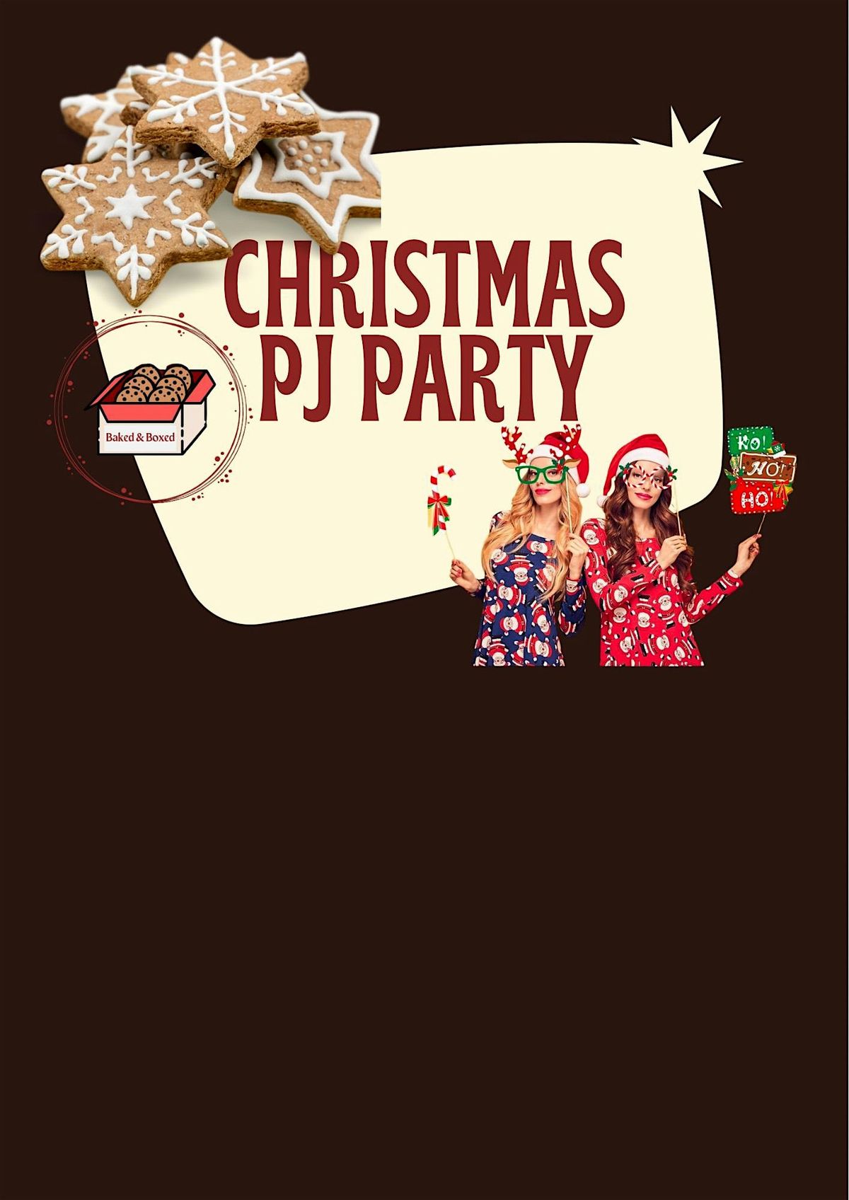 BB Christmas Cookie Pajama party